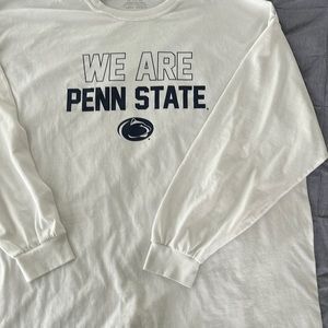 Penn state whiteout long sleeve tshirt